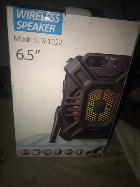 Blutooth speaker big speaker 6.5 model KTX 1222 3