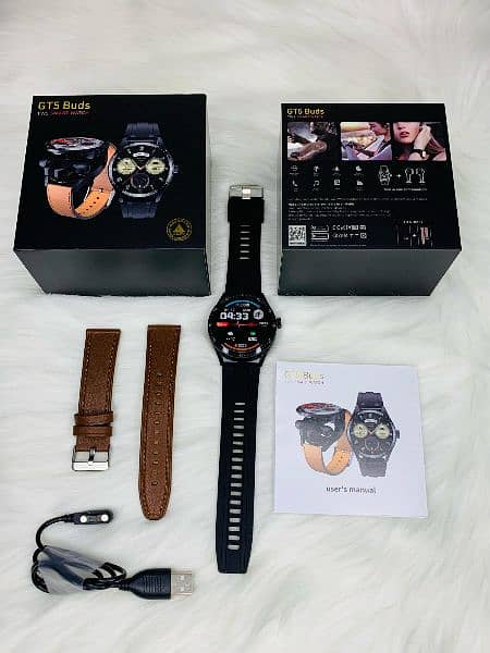 GT 5 bud smartwatch All smart watches avaliable 4