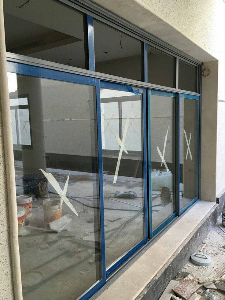 glass work/glass partition/glass door/glass cabine 1
