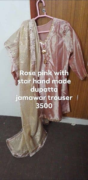 lawn and raw silk dresses on a urgent sell 7