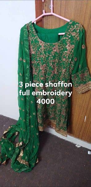 lawn and raw silk dresses on a urgent sell 11