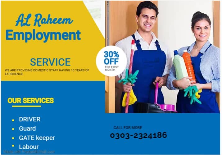 Domestic And Maid Staff Available/Domestic staff/Labour Staff 0