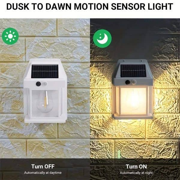 Double Head Antique Solar Sensor Lamp Wall (cash on delivery) 1