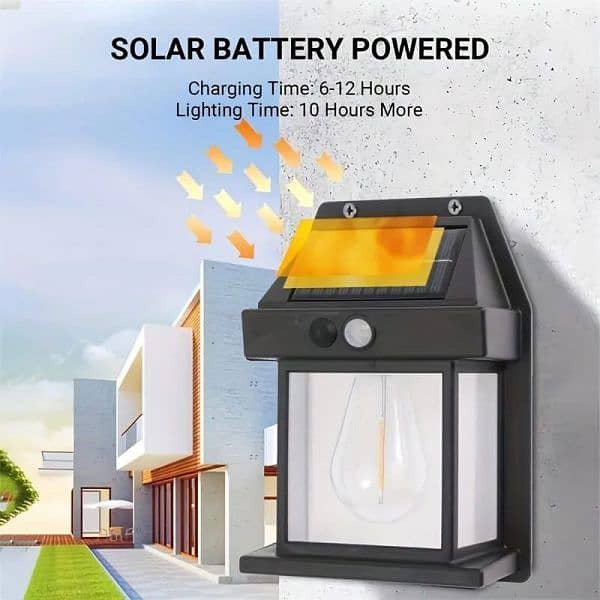 Double Head Antique Solar Sensor Lamp Wall (cash on delivery) 3
