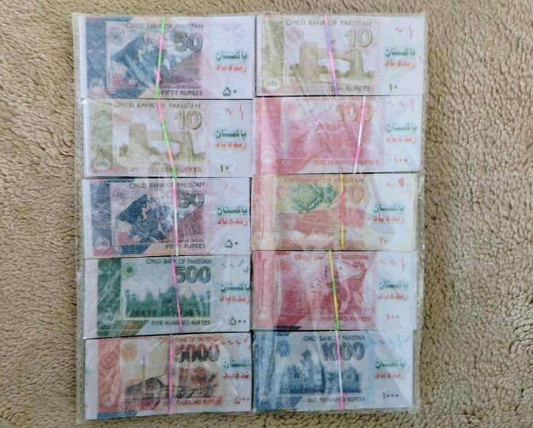 Nakli Notes Packet 150 Rupees 1