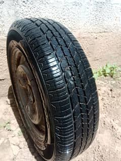 New suzuki bolan single tyre and rim