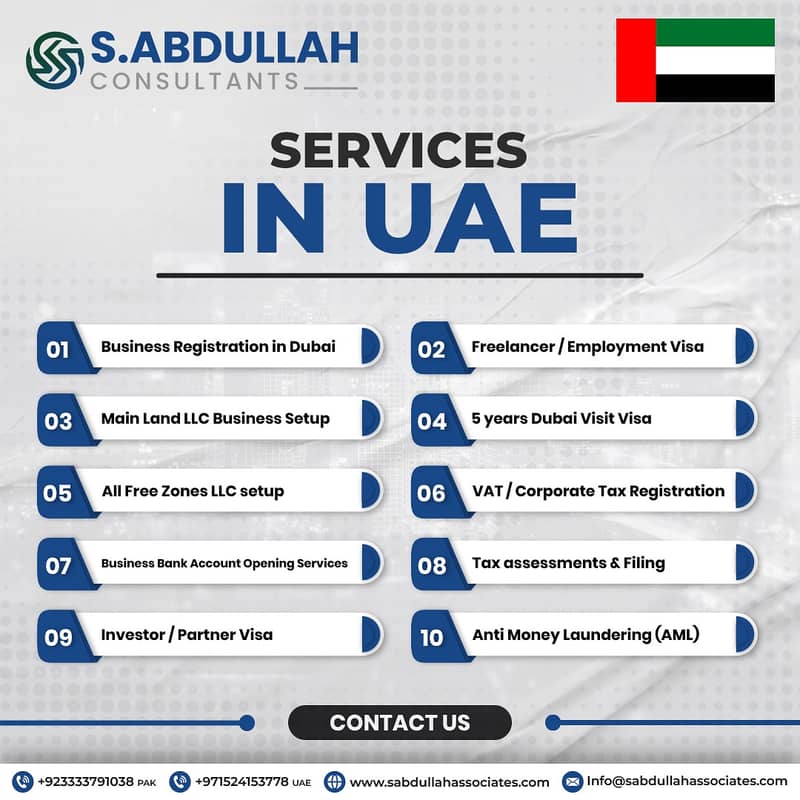 UAE Freelance VIsa 2 years ( Azad Visa Partner Visa Investor Visa) 1