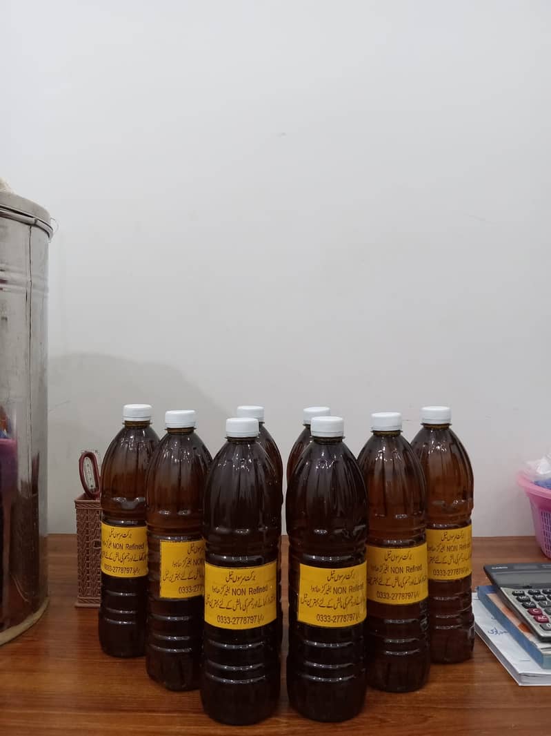 Mustard Cooking Oil - Pure Sarson oil 470 RS/LTR in kaachi on discount 10