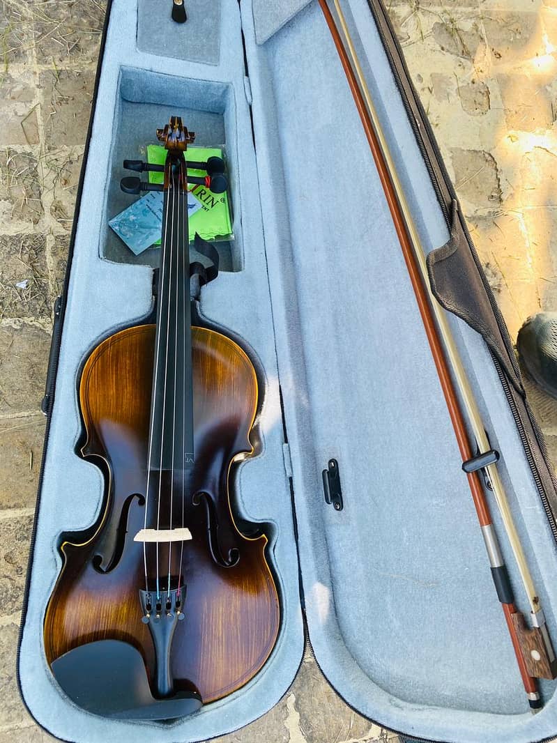 Solid Wood Matte Violin Beautiful Appearance Violin 4