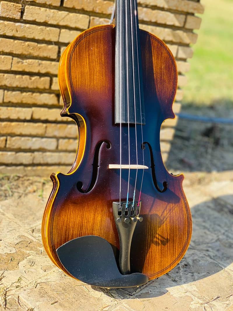 Solid Wood Matte Violin Beautiful Appearance Violin 10