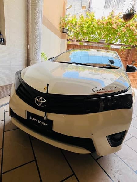 Toyota Corolla XLI 2017 Total Original Paint Only Call Serious Buyers 5