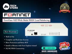 FortiGate | FortiWiFi 92D | Firewall |Security/Appliances (Box Packed)