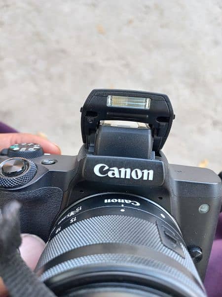 Canon M50 With Kit Lens Argent Sell 10