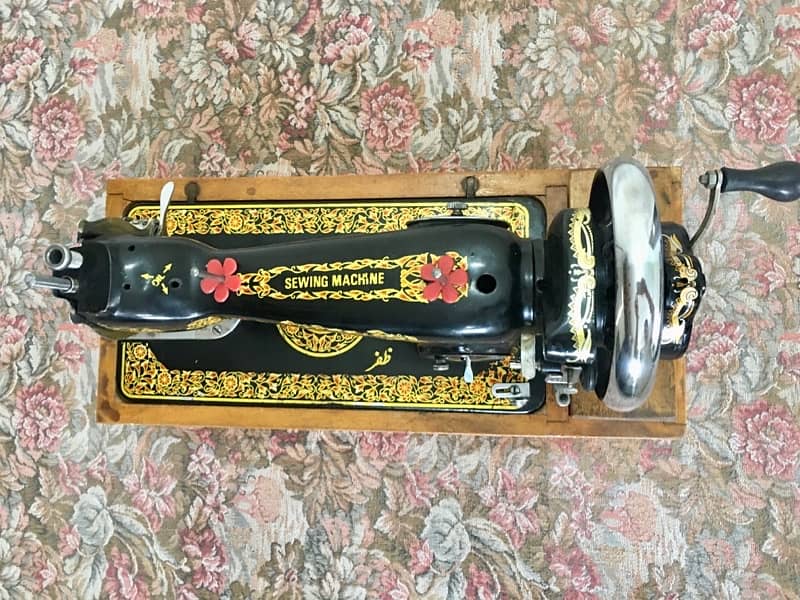 Old But New Condition Zafar Sewing Machine 1