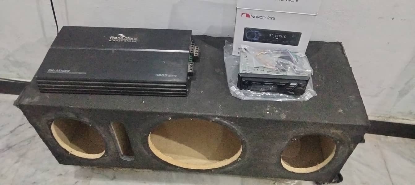 amplifier one car tape speaker woofer box03177000255 2