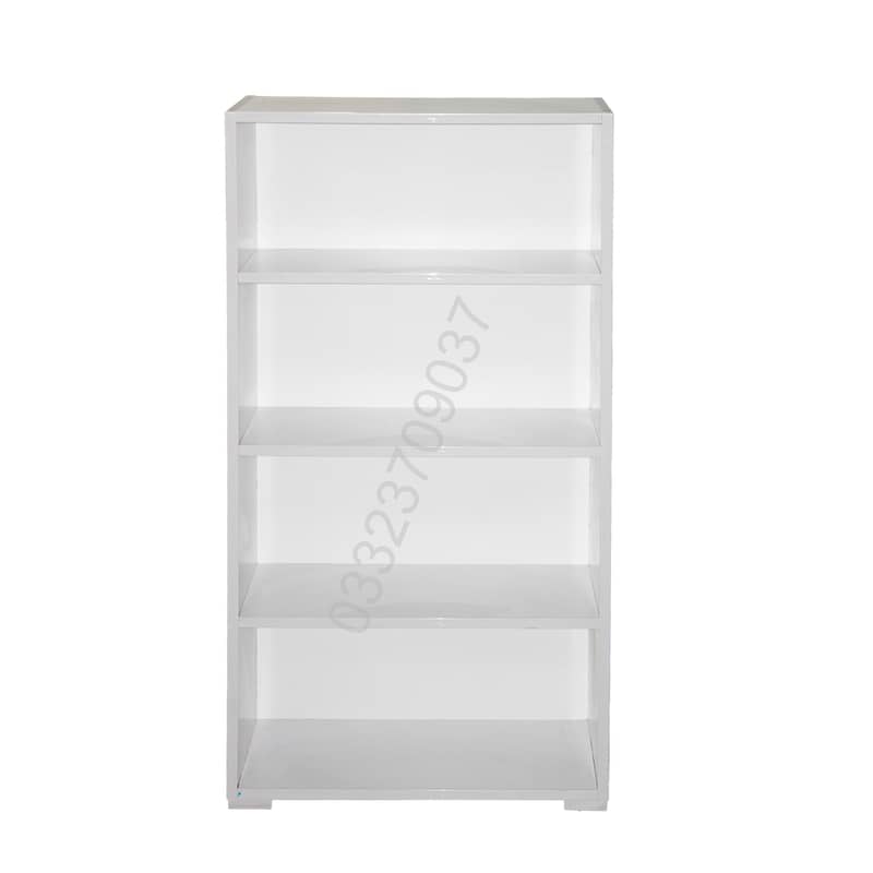 shoe rack storeg rack open Lamination Wooden sheet White 1