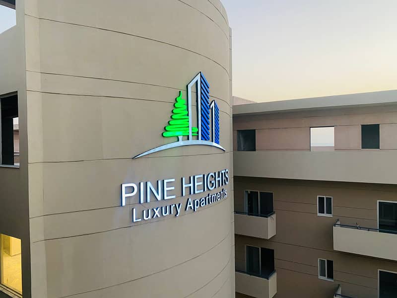 2 bed Beautiful Dam View Flat Up For Sale At D-17 CDA Sector Pine Heights Islamabad 2
