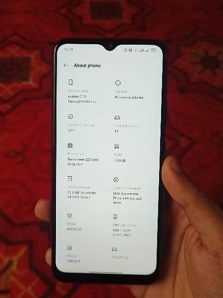 Realme C15 pta approved 8