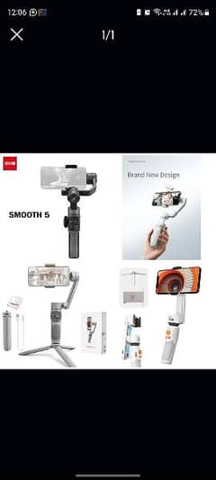 Zhiyun MOBILE GIMBAL Smooth Q3, Smooth 5, Smooth Q4, Xs 0