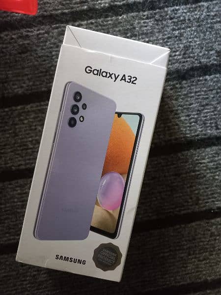Samsung A32 with box 1