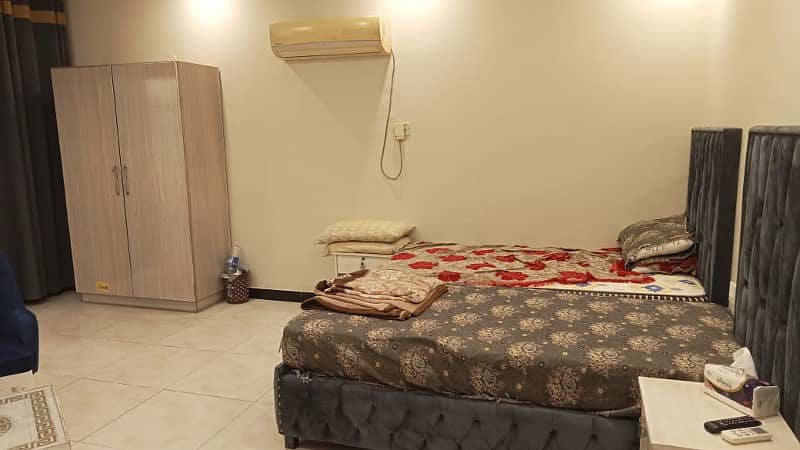 Facing Lums Fully Furnished Room Available For Rent in Dha Phase 2 6