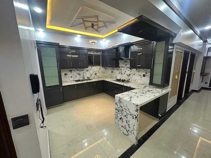 Interior designed Apartment for sale at Bahadurabad near Katchi Memon CHS. 3