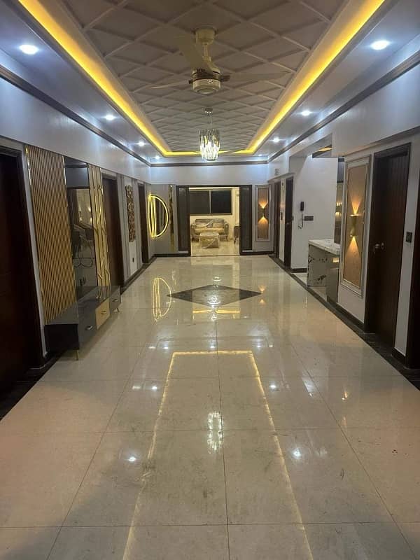 Interior designed Apartment for sale at Bahadurabad near Katchi Memon CHS. 4