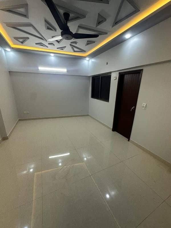 Interior designed Apartment for sale at Bahadurabad near Katchi Memon CHS. 8