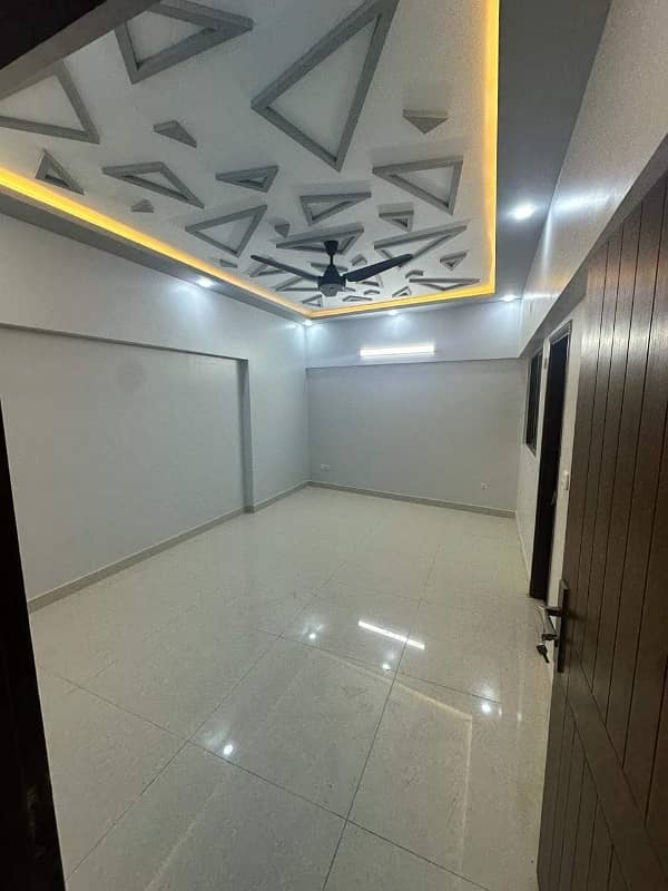 Interior designed Apartment for sale at Bahadurabad near Katchi Memon CHS. 10