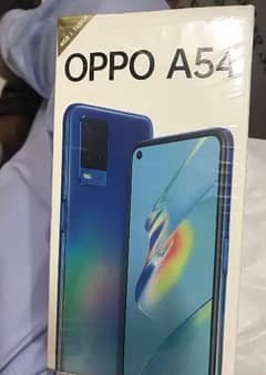 Oppo A54  4/128 Good condition Box+ charger original