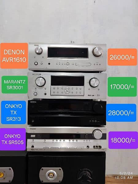 ONKYO/YAMAHA/KENWOOD/SONY/ DENON/ MARANTZ/AMPLIFIER 0