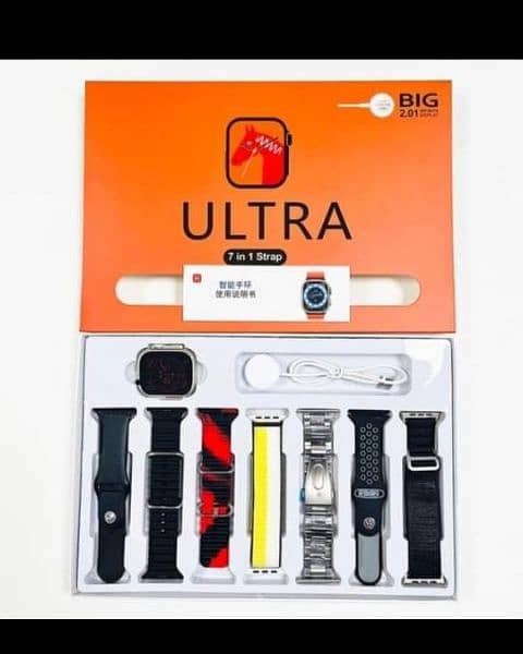 7 in 1 ultra smart watch with Bluetooth 6