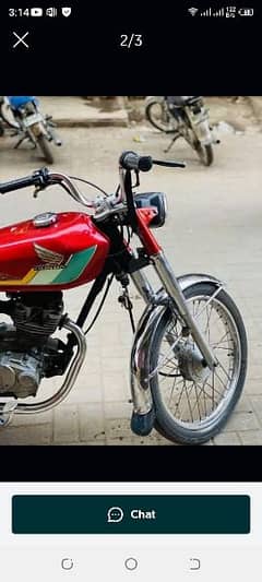 Honda 125 CG 1997 Modal Karachi Nbr WhatsApp 0327/75/59/229