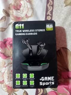 G11 brand new earbuds for sale. .