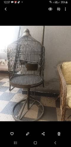 bird iron cage