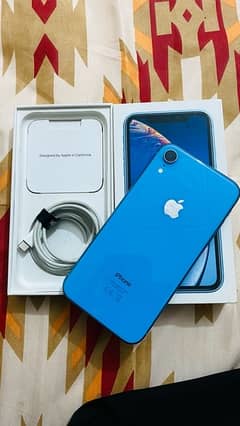 Iphone XR 64gb Blue Color Available Full Box