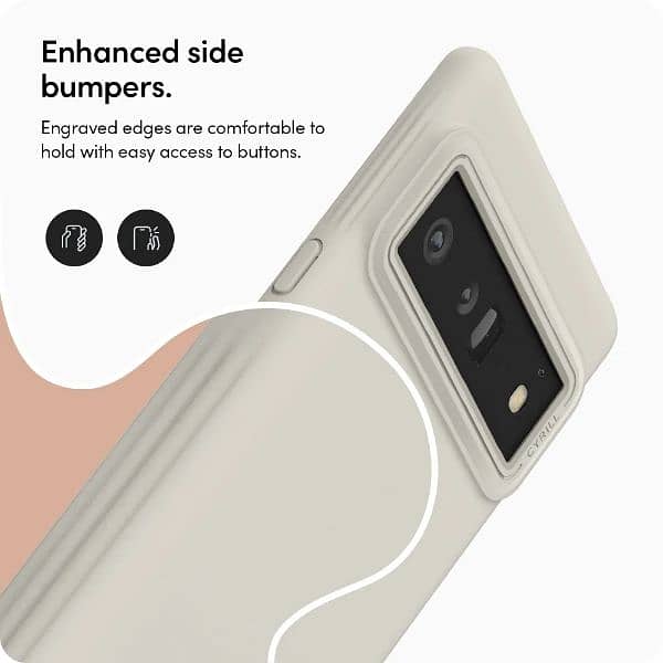 CYRILL Stone Compatible with Google Pixel 6 pro Case 3
