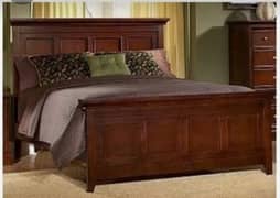 double bed set, sheesham wood bed set, king size bed set, complete