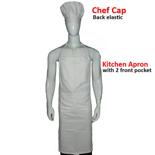Chef Apron and chef cap brand quality 2
