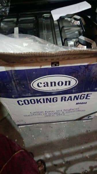 Canon brand new cooking range (3 stove) 2