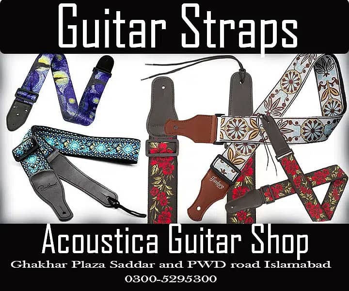 Guitar accessories at Acoustica guitar shop 2