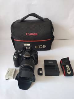 Canon 550D DSLR external mic option