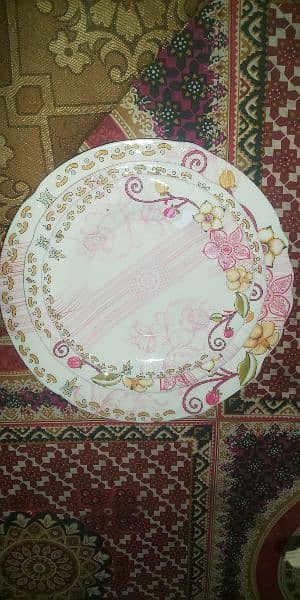 New 72 Pics Dinner Set with Melamine color 1