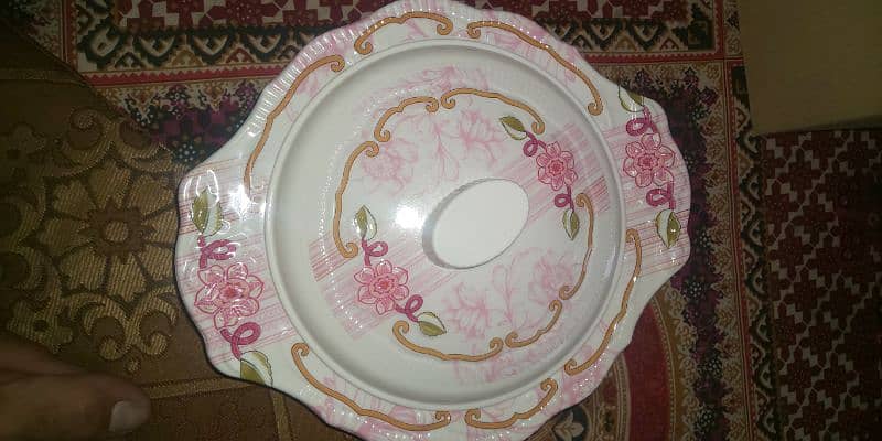 New 72 Pics Dinner Set with Melamine color 3