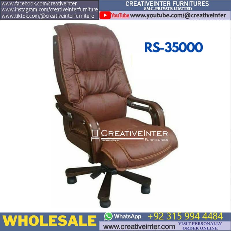 Office Gaming Chair Ergonomi Computer Table Study Desk Sofa Working 10