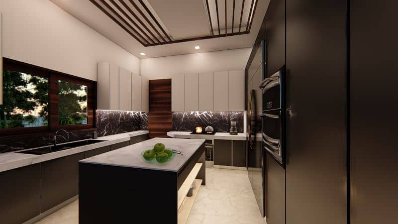 3D kitchen design 0