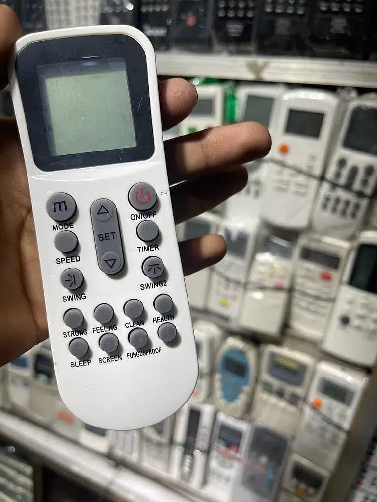 Ac Remote All Brand available contact for delivery 03269413521 1