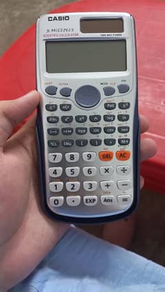 A scientific calculator 0