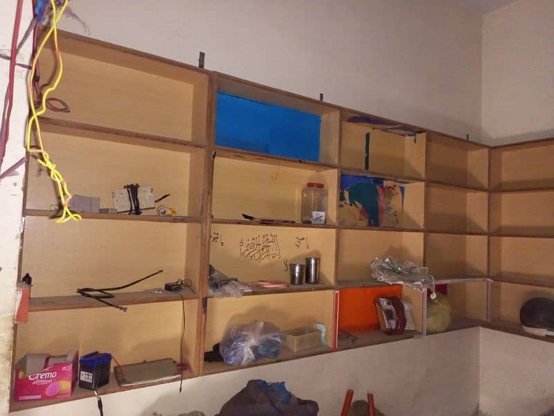 wooden cabinets for general store for office for spare parts shop 4