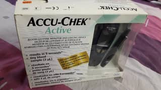 ACCU-CHEK ACTIVE, BLOOD GLUCOSE MONITOR (GLUCOMETER) Made in Germany
